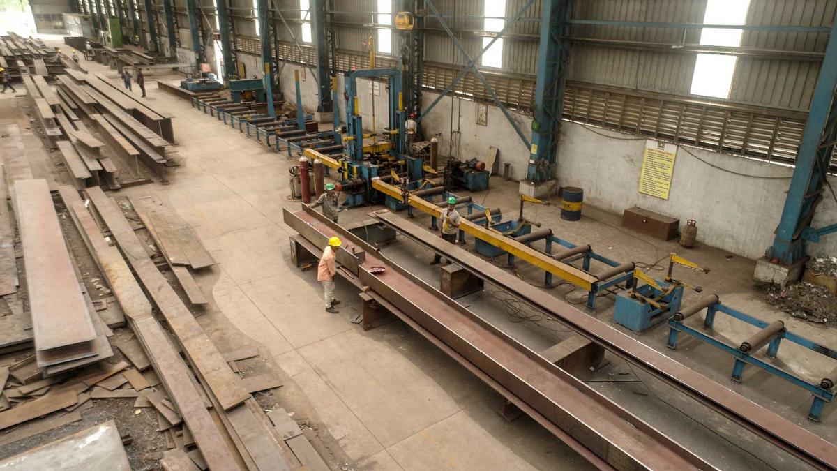 H Beam Automatic Fit Up Line