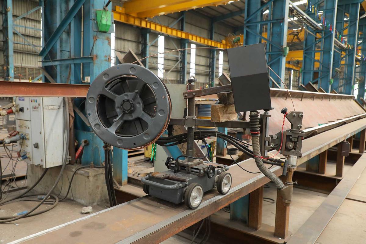 Automatic SAW Welding Station